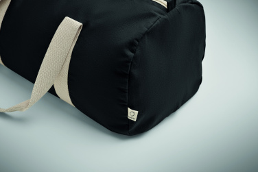 Logotrade mainostuote tuotekuva: Kierrätetty puuvillainen urheilukassi