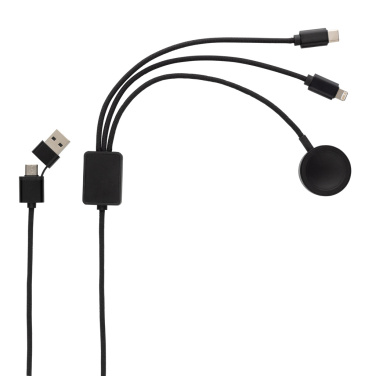 Logotrade mainoslahja tuotekuva: Terra RCS rPET 6-in-1 latauskaapeli