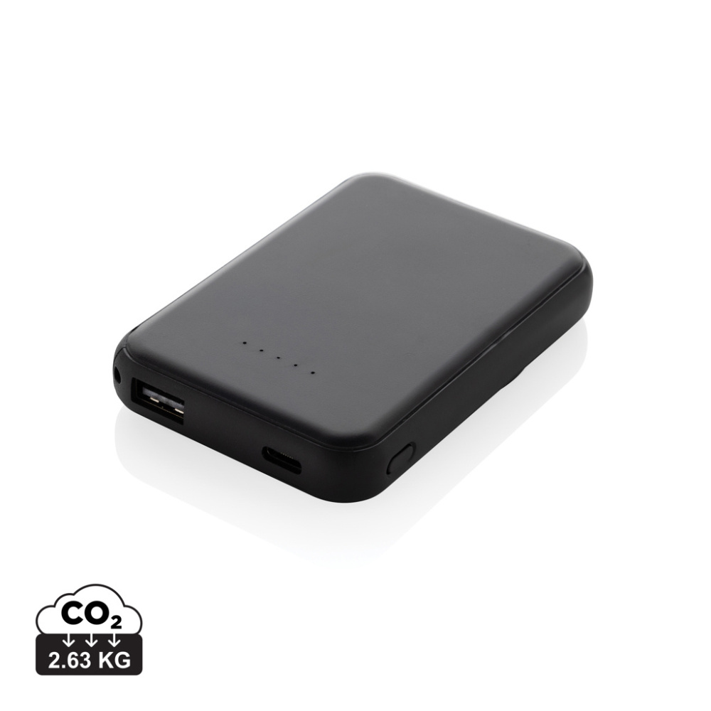 Logo trade liikelahja kuva: Stellar RCS 5000 mah 5W magneettinen virtalähde