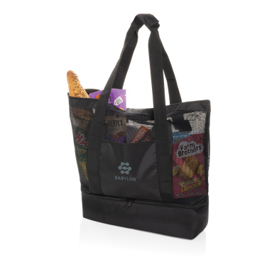 Logo trade mainostuote kuva: Iqlo Aware™ RPET 2-in-1 tote kylmälaukku