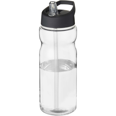 Logo trade mainoslahja kuva: H2O Active® Eco Base 650 ml -urheilujuomapullo kaatonokkakannella