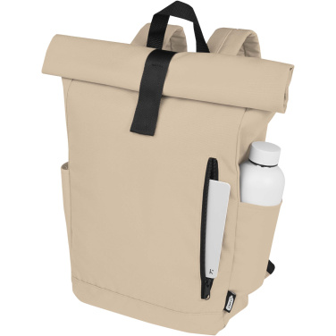 Logotrade liikelahjat mainoslahjat tuotekuva: Byron 15,6" GRS RPET -rullareppu 18 l