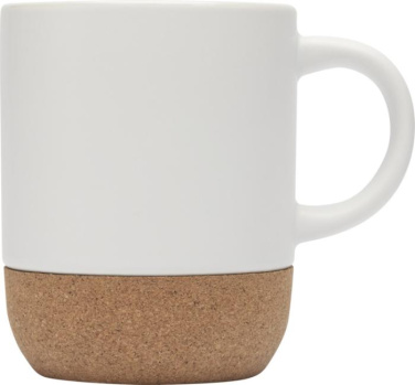 Logotrade mainostuote tuotekuva: Billie 300 ml:n keraaminen sublimaatiomuki korkkiyksityiskohdilla
