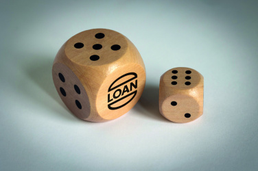 Logo trade liikelahjat mainoslahjat kuva: Schimapuinen noppa 3cm