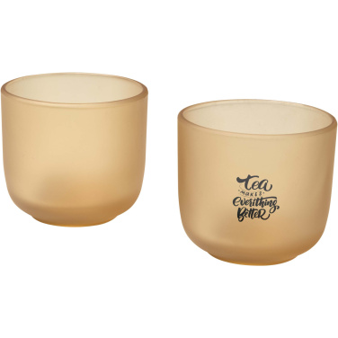 Logo trade liikelahja kuva: Male 200 ml:n lasikupit – 2 kpl:n sarja