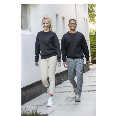 Logo trade mainoslahja ja liikelahja tuotekuva: Yukon urheilullinen interlock-neulepusero pyöreällä pääntiellä, unisex