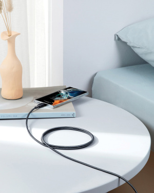 Logotrade liikelahja mainoslahja kuva: Anker USB-C–USB-C-kaapeli, 1,8 metriä, 60 W