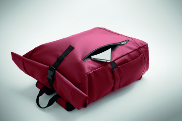 Logotrade liikelahja tuotekuva: Rolltop tietokonereppu 600D