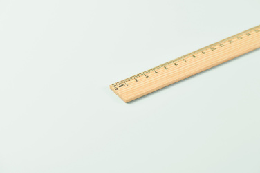 Logo trade liikelahja kuva: Puinen viivoitin 30cm