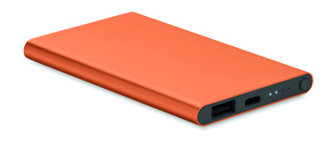 Logo trade liikelahja mainoslahja tuotekuva: Varavirtalähde 4000 mAh