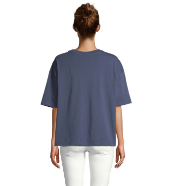 Logo trade liikelahja mainoslahja tuotekuva: BOXY DAMEN T-SHIRT OVERSIZE