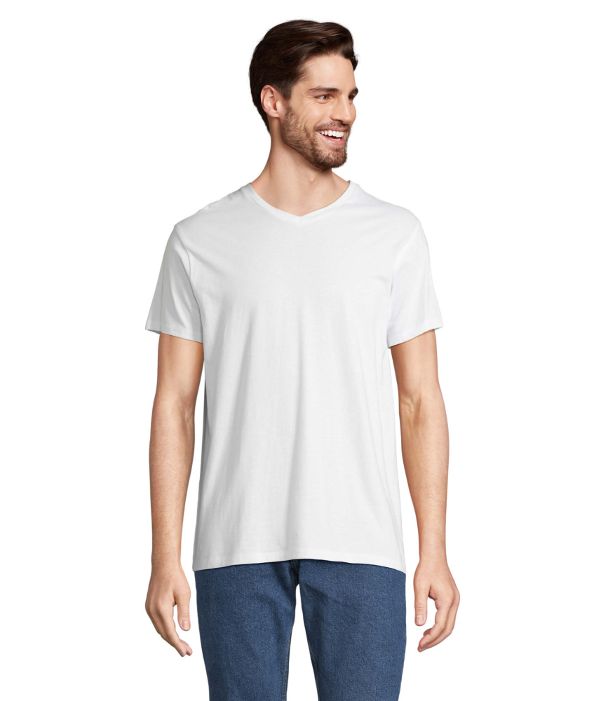 Logotrade mainoslahja tuotekuva: REGENT V  V-NECK T-SHIRT