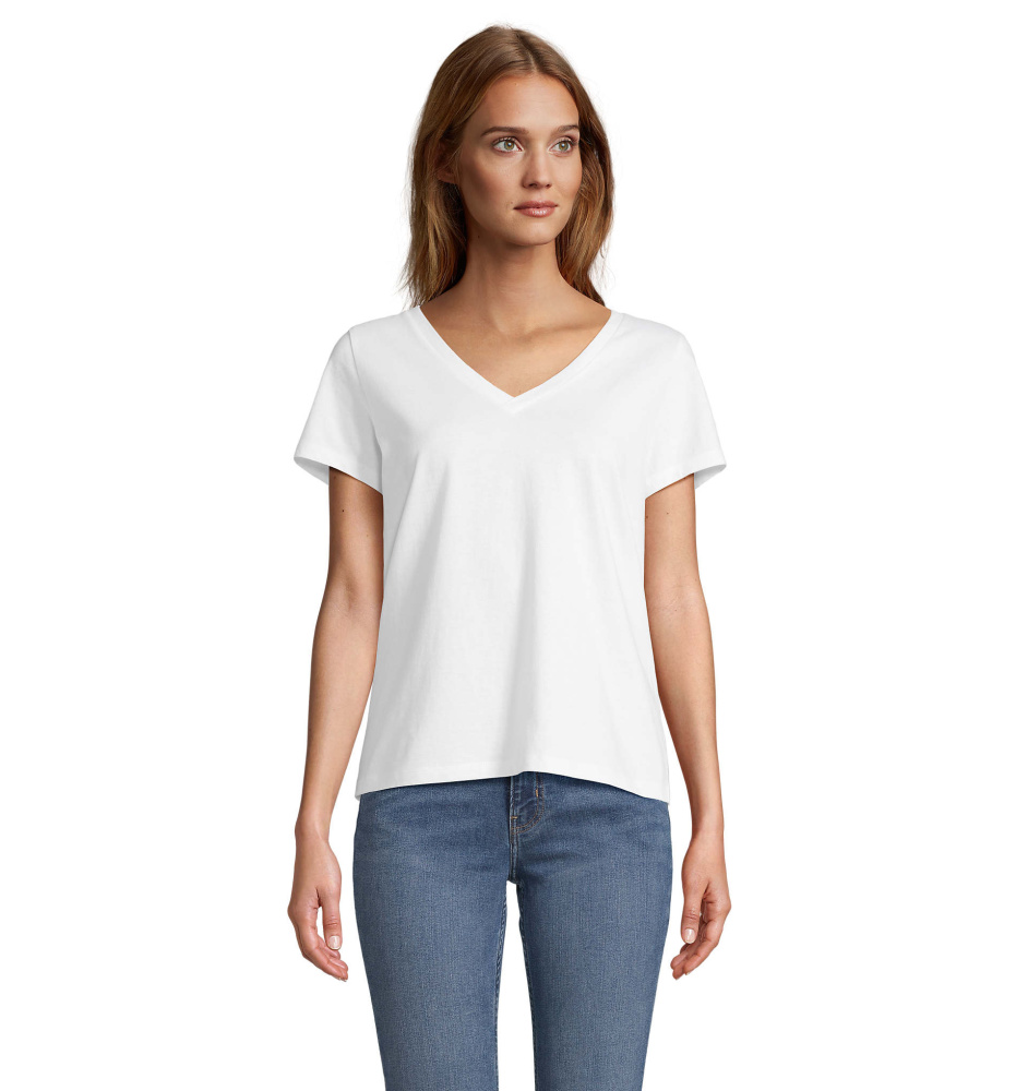 Logo trade liikelahjat mainoslahjat kuva: REGENT V T-SHIRT WOMEN