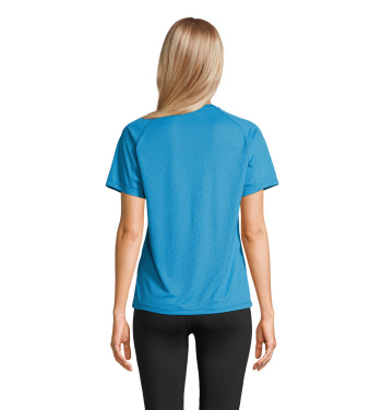 Logo trade mainoslahja kuva: VORTEX WOMEN RAGLAN T-SHIRT