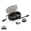 Chargevix RCS -kierrätysmuovinen 60 W lataussetti, musta