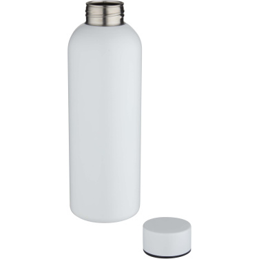 Logo trade mainostuote kuva: Spring 750 ml:n RCS-kierrätetty, yksiseinäinen, ruostumattomasta teräksestä valmistettu vesipullo, eristämätön