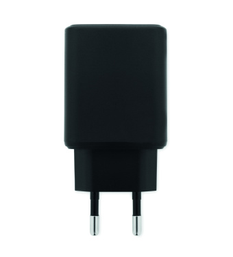 Logotrade mainoslahjat ja liikelahjat tuotekuva: EU:n 2-napainen adapter/laturi