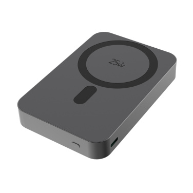 Logotrade mainoslahjat ja liikelahjat tuotekuva: Quantum ultra-nopea 10 000 mAh magneettinen 25 W powerbank.