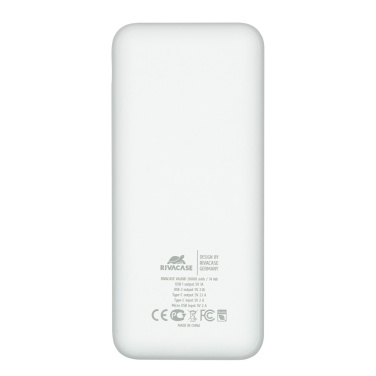 Logo trade liikelahjat tuotekuva: Varavirtalähde VA2081 20000 mAh RIVACASE