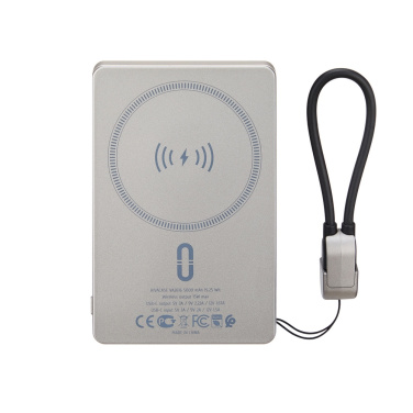 Logo trade mainoslahjat tuotekuva: Magsafe langaton varavirtalähde 15W VA2616 5000 mAh RIVACASE