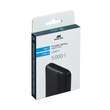 Logo trade mainostuotet tuotekuva: Varavirtalähde VA2006 5000 mAh RIVACASE