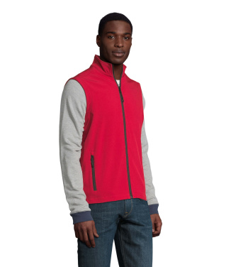Logotrade liikelahja tuotekuva: RACE BW MEN SOFTSHELL