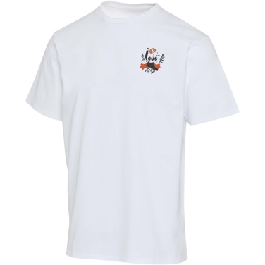 Logotrade mainoslahja ja liikelahja kuva: Lucas ylisuuri unisex-t-paita 280 g/m2:n OCS-sertifioitu 