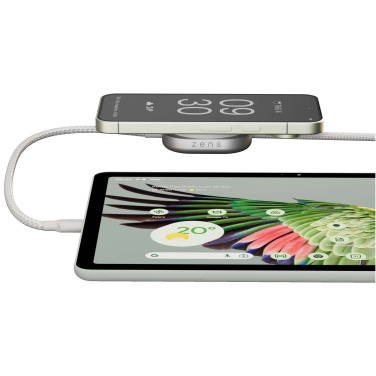 Logo trade liikelahja mainoslahja tuotekuva: Zens Pro 2 240 W:n USB-C 2-in-1 -latauskaapeli
