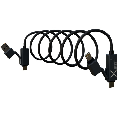 Logotrade mainostuotet kuva: SCX.design C59 100 W:n magneettinen silikonilatauskaapeli