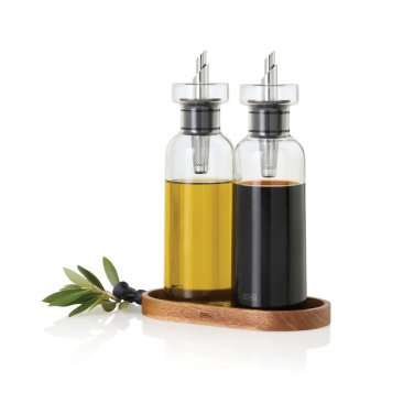 Logo trade mainostuotet tuotekuva: AdHoc Menage AromaPour öljy- ja etikkapullosetti 300 ml