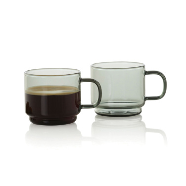 Logotrade mainostuotet kuva: AdHoc Impact -espressokupit 70 ml, 2 kpl:n sarja