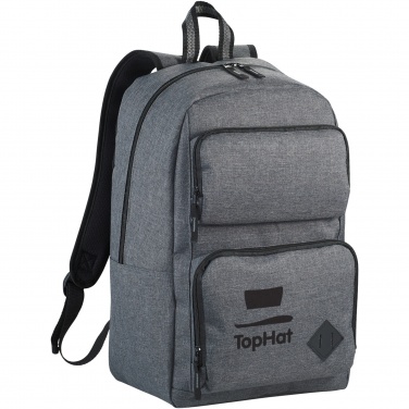 Logotrade reklaminės dovanos nuotrauka: Graphite Deluxe 15" nešiojamojo kompiuterio kuprinė 20L