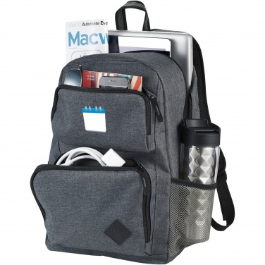 Logotrade firminės dovanos nuotrauka: Graphite Deluxe 15" nešiojamojo kompiuterio kuprinė 20L