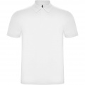Australinis unisex polo trumpomis rankovėmis, Baltas