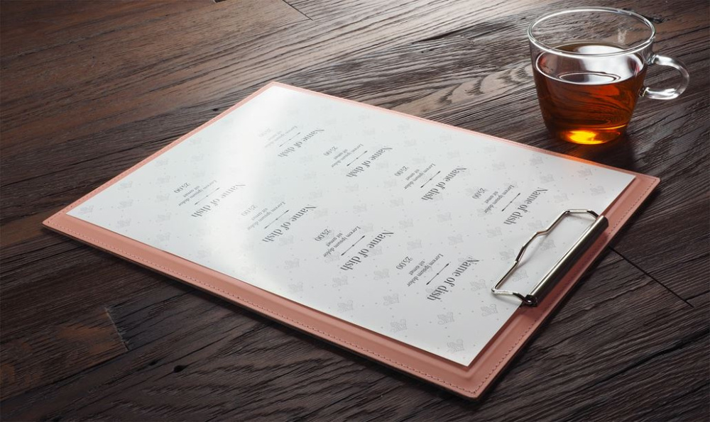 Logotrade reklaminės dovanos nuotrauka: Meniu "Clipboard 1028094