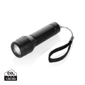 „Flara RSC“ perdirbto plastiko USB įkraunamas žibintuvėlis, juoda