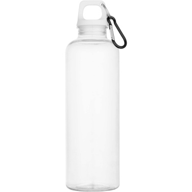 Logotrade reklaminės dovanos nuotrauka: Oregon 750 ml RCS perdirbto plastiko vandens butelis su karabinu