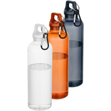Logotrade reklaminiai produktai nuotrauka: Oregon 750 ml RCS perdirbto plastiko vandens butelis su karabinu