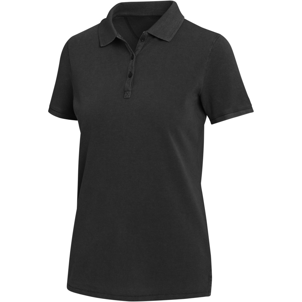 Logotrade dovana nuotrauka: Kalgario 200 g/m2 skalbti moteriški polo marškinėliai