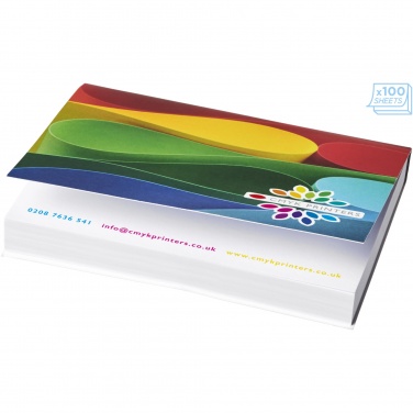 Logotrade Ideja dāvanas foto: Sticky-Mate® A7 mīksta vāka līmlapiņas 100x75mm