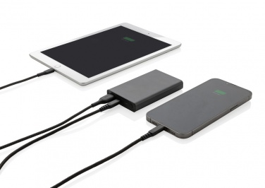 Logotrade dāvanas foto: Terra RCS pārstrādāta alumīnija barošanas akumulators 5000 mAh