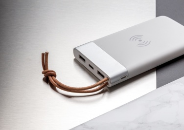 Logotrade Ideja dāvanas foto: Aria 8000 mAh 5W bezvadu uzlādes barošanas bloks