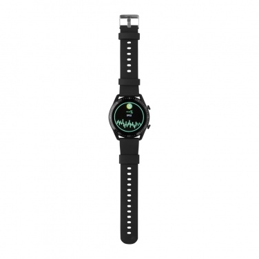 Logotrade korporatīvās dāvanas foto: RCS pārstrādāts TPU Fit Watch apaļš