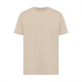 Iqoniq Kakadu relaksēts otrreizējās pārstrādes kokvilnas t-krekls, tuksnesis
