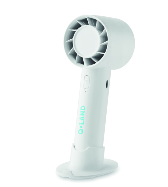 Logotrade biznesa dāvanas foto: Neliels portatīvais ventilators 2000 mAh