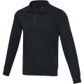 Skārda unisex Aware™ pārstrādāts ceturtdaļas rāvējslēdzēja džemperis, Navy
