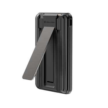 Logotrade korporatīvās dāvanas foto: Urban Vitamin Redwood 5in1 5000mah 20W PD magnētiskā jaudas banka