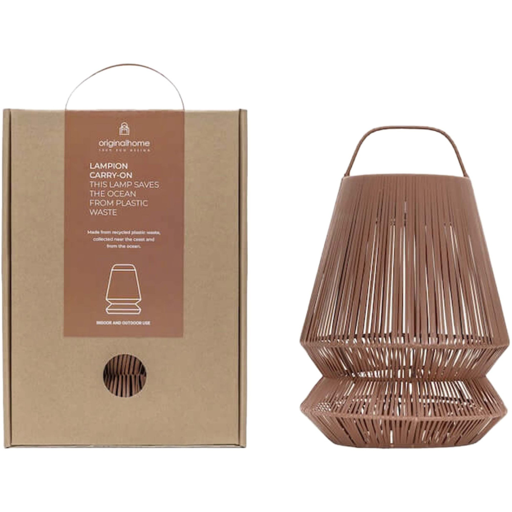 Logotrade ziemassvētku dāvanas foto: Originalhome Lampion pārstrādāts pārnēsājams abažūrs
