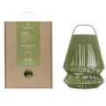 Originalhome Lampion pārstrādāts pārnēsājams abažūrs, Zaļš
