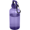 Oregon 400 ml RCS sertificēta pārstrādāta plastmasas ūdens pudele ar karabīni, Krēslas violets